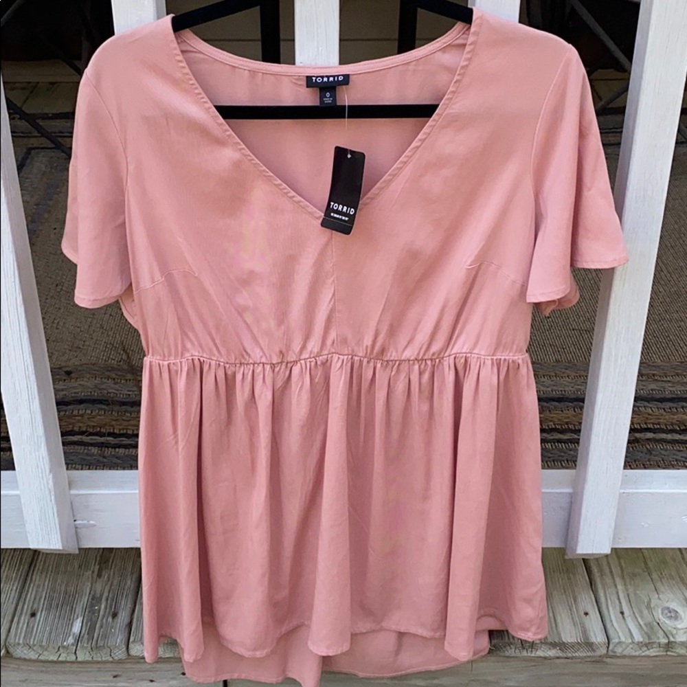 Torrid Babydoll Top, size 0